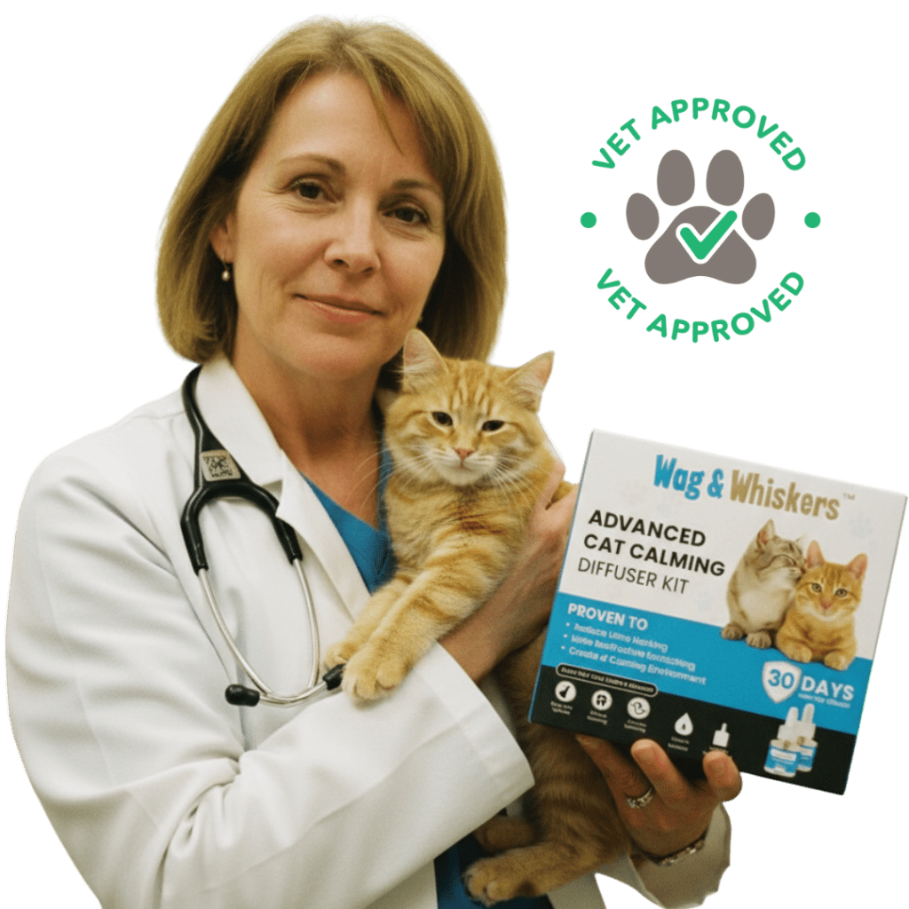 Wag&Whiskers™ - Cat Calming Diffuser | Dual-Pheromone Formula