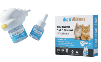 Wag&Whiskers™ - Cat Calming Diffuser | Dual-Pheromone Formula