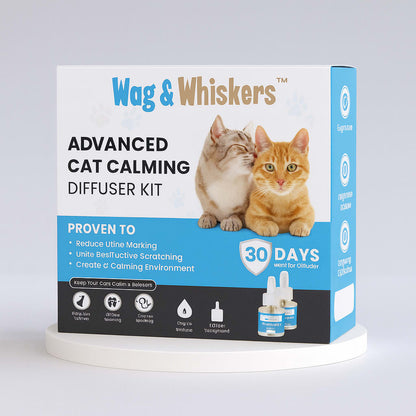 Wag&Whiskers™ - Cat Calming Diffuser | Dual-Pheromone Formula